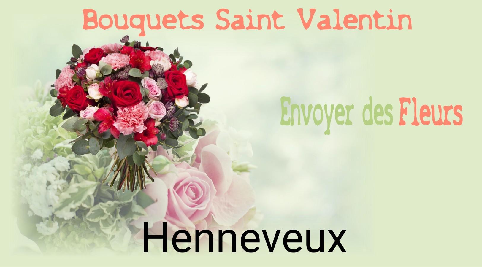 Roses de Saint-Valentin livrées à Henneveux